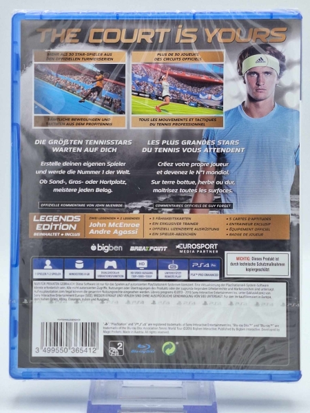 Tennis World Tour: Legends Edition - NEU